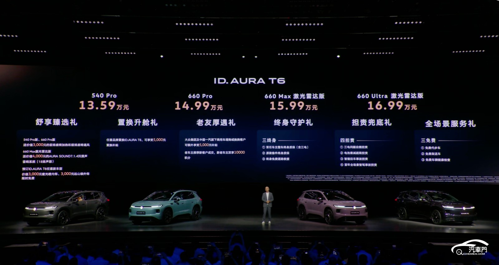 13.59万！一汽-大众ID. AURA T6开启预售